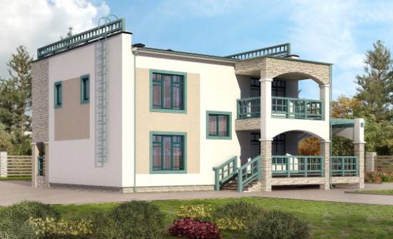 150-010-П Проект двухэтажного дома, бюджетный домик из кирпича Великий Новгород | Проекты домов от House Expert