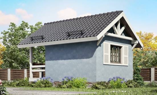 020-001-Л Проект одноэтажного дома, скромный загородный дом из дерева Валдай | Проекты одноэтажных домов от House Expert